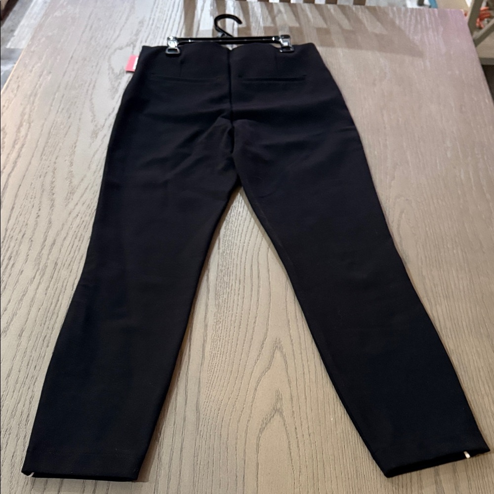SPANX Black Pants with White Piping - Picture 7 of 8